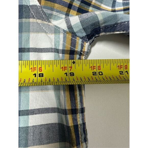 Lucky Brand Mens Saturday Stretch Western Pearl Snap Long Sleeve Shirt Size SP - Picture 10 of 14